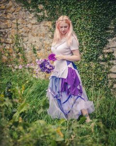 adult lilac fairy dress