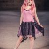 pink and black adult fairy dress