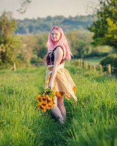 gold fairy skirt