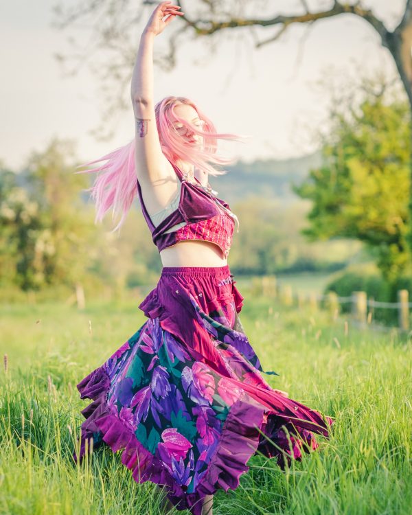 Purple fairy skirt
