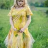 yellow fairy dress