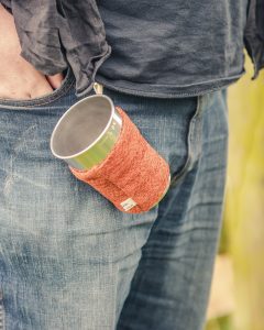 Glastonbury festival pint cup carrier