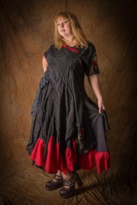 gothic wedding dress