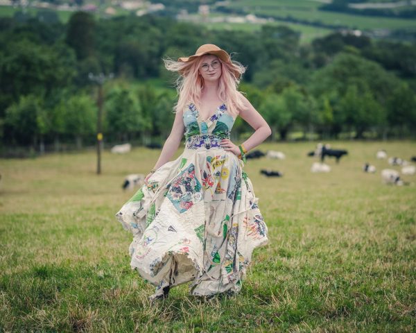 Glastonbury festival dress