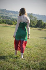 Sheer bohemian dress