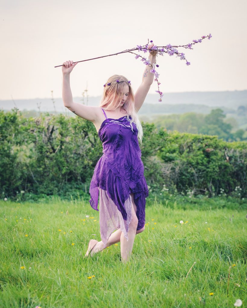 purple fairy costume