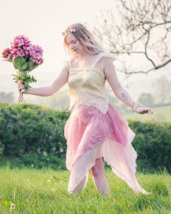 cream fairy costume