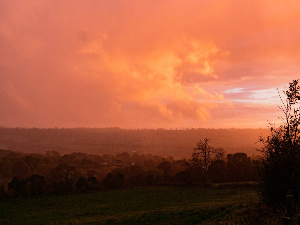 Magical sunset