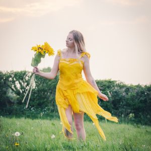 yellow fairy skirt