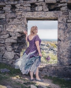 lilac fairy ballgown