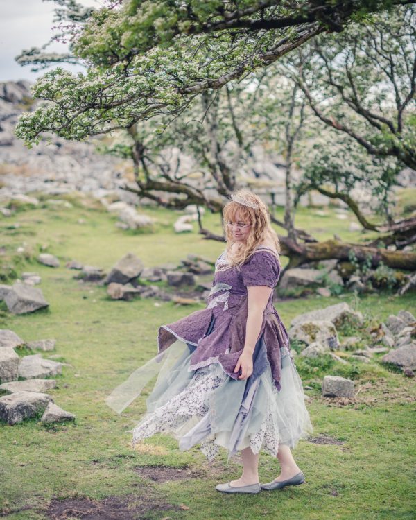 lilac fairytale dress