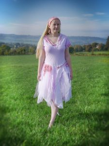 Adult pink fairy costume