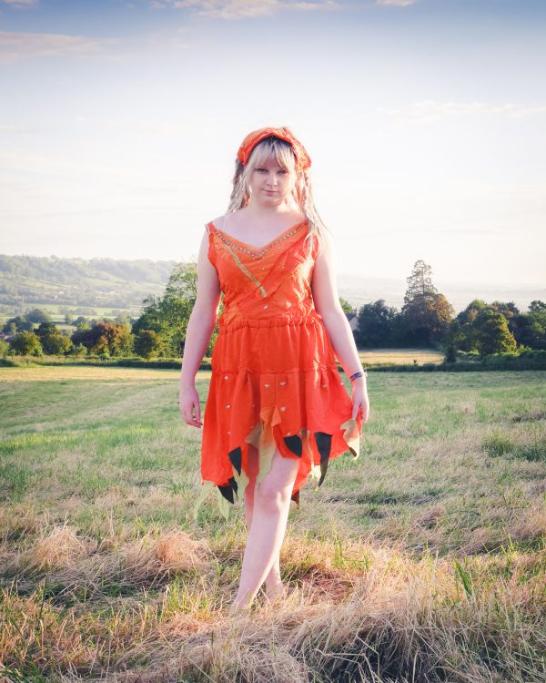 Pumpkin fairy dress