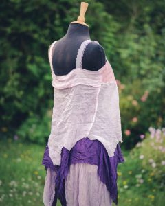 pink babydoll top