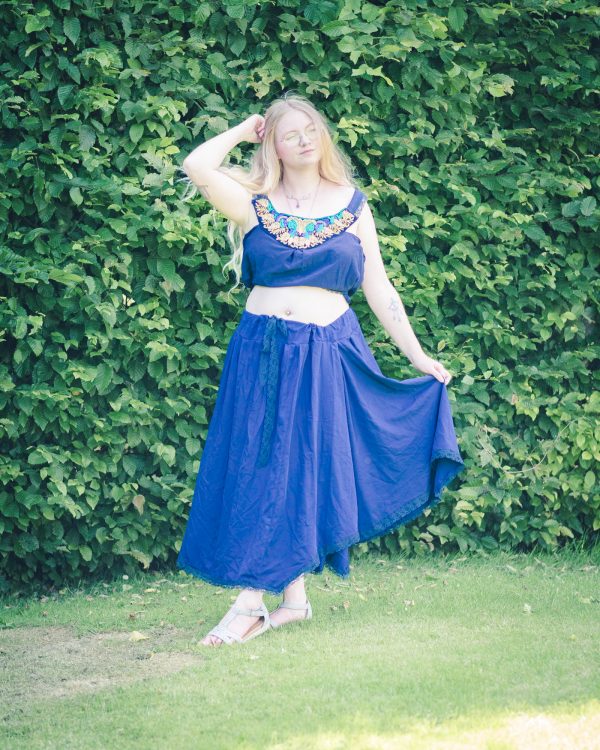 blue fairy skirt