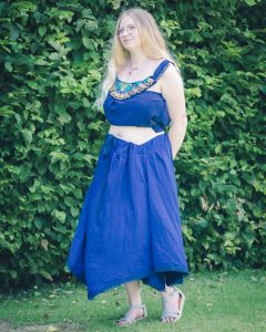 blue fairy skirt