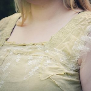 cream silk top
