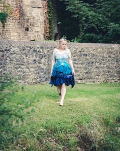 Sustainable mermaid dress