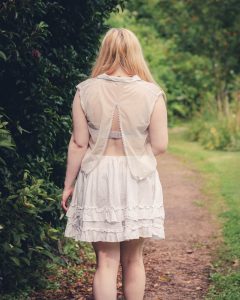 vintage mesh dickie top